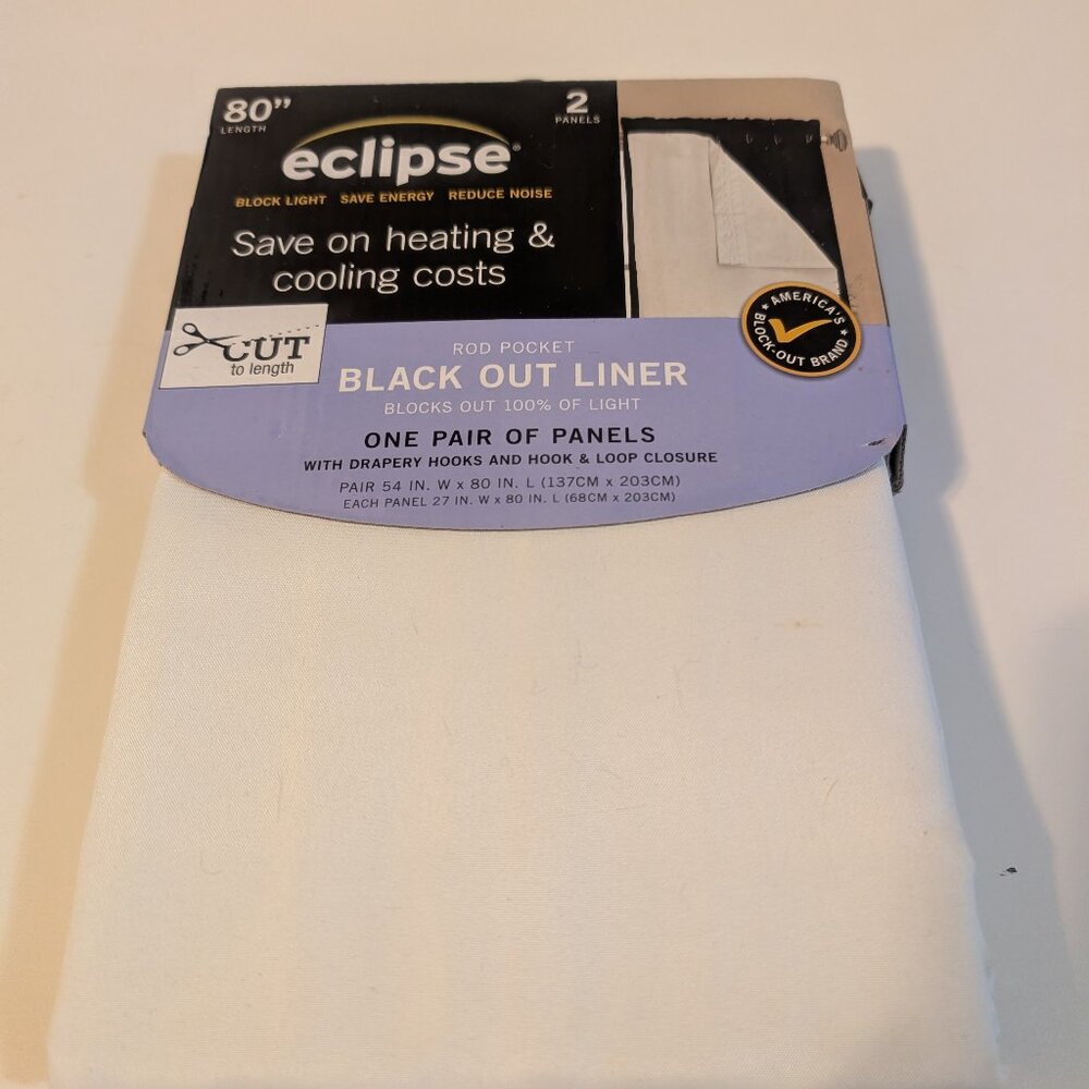 Eclipse Black Out Liner Panel, qty 2